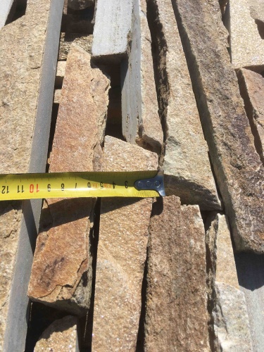 Горбушка златолит золотистый для облицовки купить в Павловском Посаде