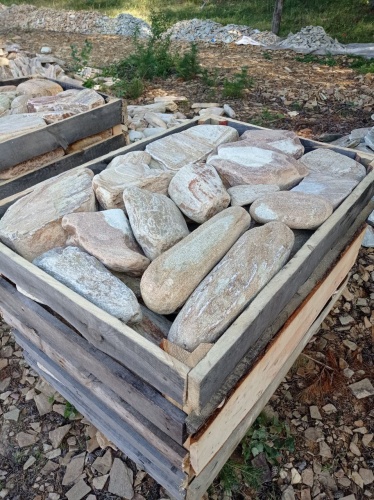 Златолит жёлтый, жёлто-зелёный глыбки и валуны для ланшафтного дизайна купить в Павловском Посаде