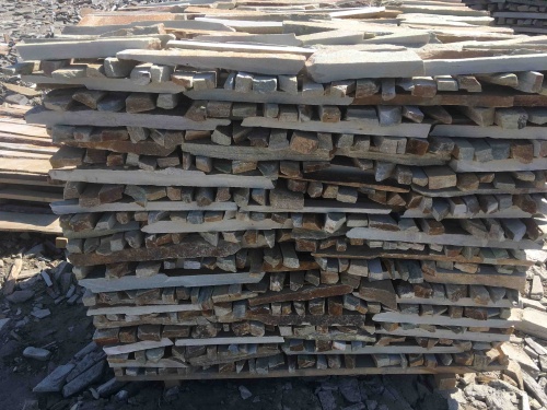 Горбушка златолит золотистый для облицовки купить в Павловском Посаде