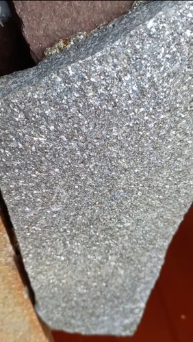 Плитняк златолит серебристый для цоколя, отмостки купить в Павловском Посаде