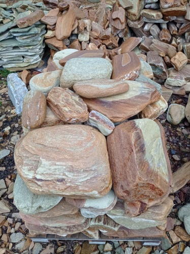 Златолит жёлтый, жёлто-зелёный глыбки и валуны для ланшафтного дизайна купить в Павловском Посаде