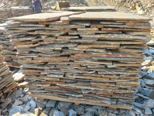 Плитняк серицит облицовочный 10-20мм купить в Павловском Посаде