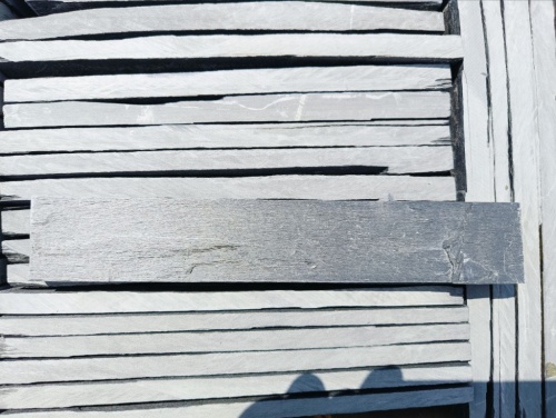 Плитка чёрная из натурального камня фасадная 30 см * 5 см, толщина 7 мм -30 мм купить в Павловском Посаде