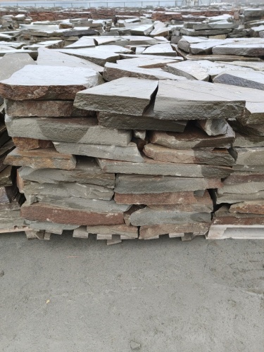 Плитняк песчаник серо-зелёный для мощения 60-65 мм купить в Павловском Посаде